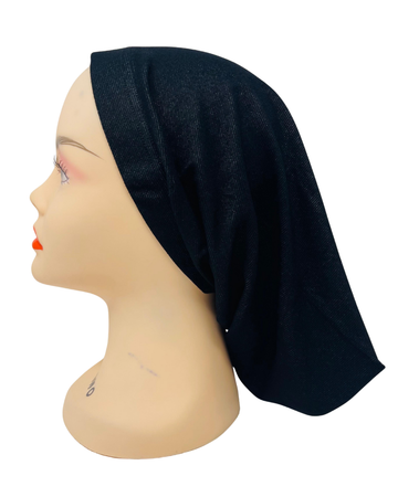 BN2611 Black Denim Superior Adjustable Beanie